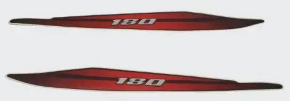 Sticker Tail Panel for Bajaj Pulsar 180 UG4 New — motorcycle spare part Kenya