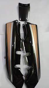 Tail Panel Black Orange