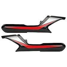 Tail Panel Black Red