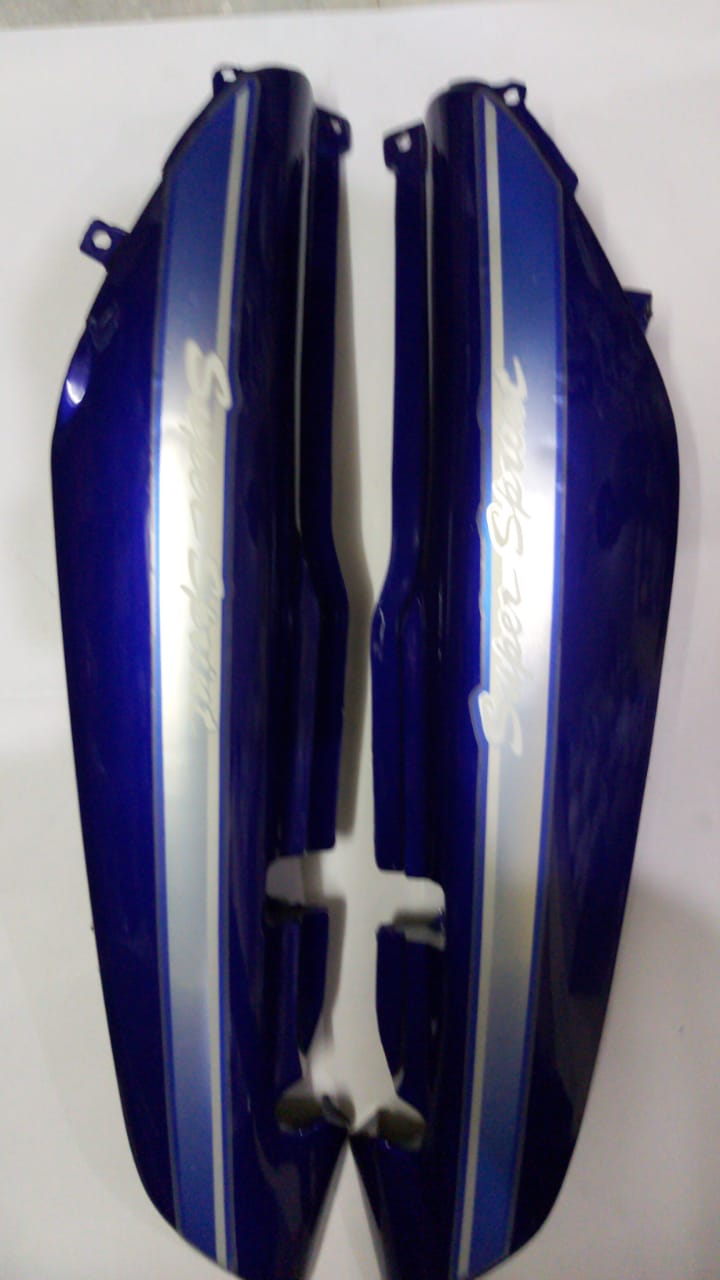 Tail Panel Blue Colour for Hero Cbz Old — motorcycle spare part Kenya