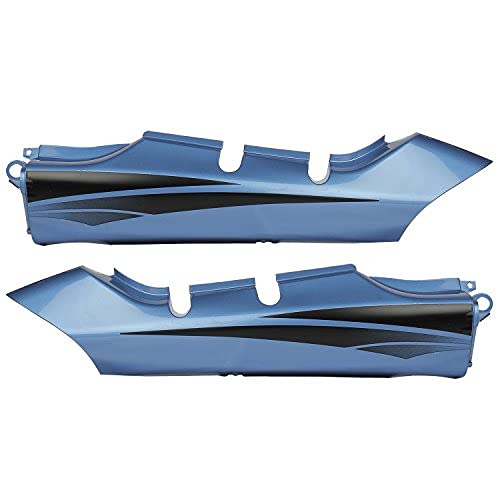 Tail Panel Set Sky Blue Black Sticker (First Quality)