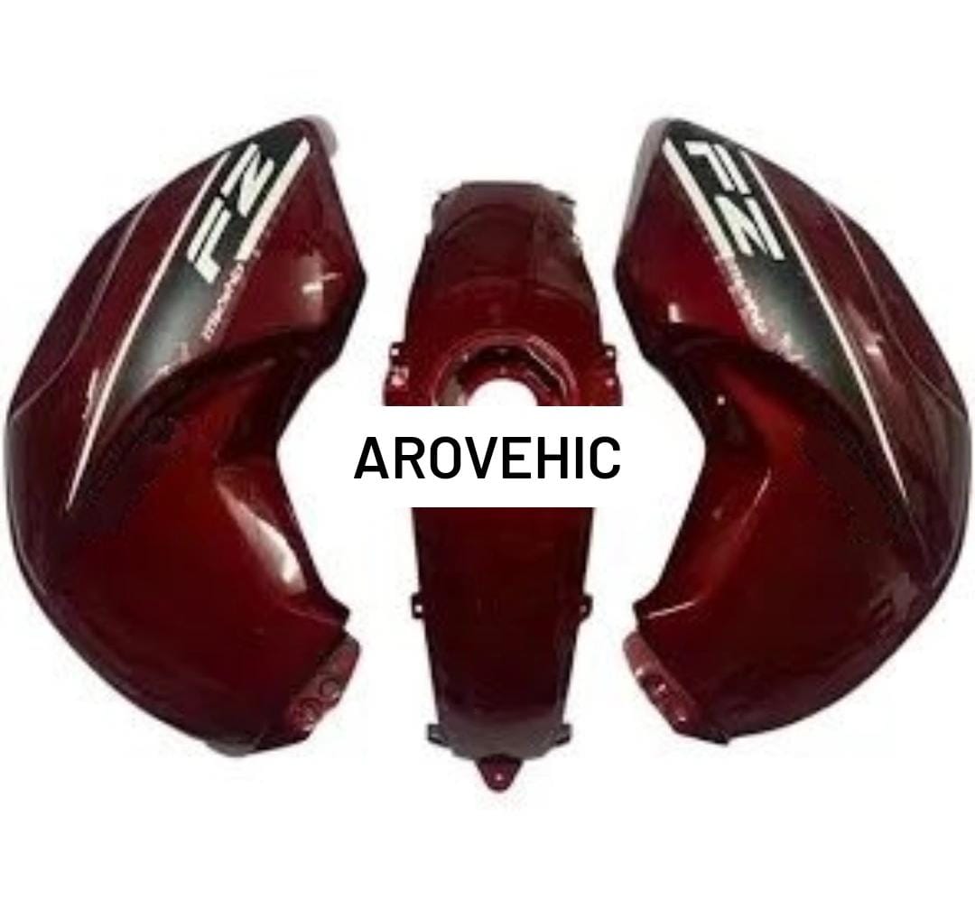 Tank Cover -dazzling Red -set of 3