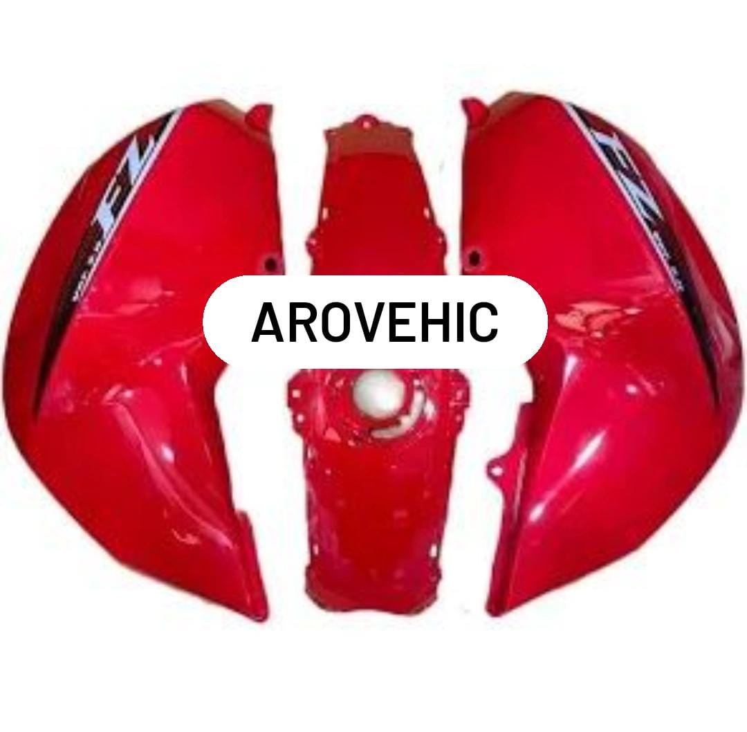 Tank Cover with Graphics -red Set of 3 for Yamaha FZ S — motorcycle spare part Kenya