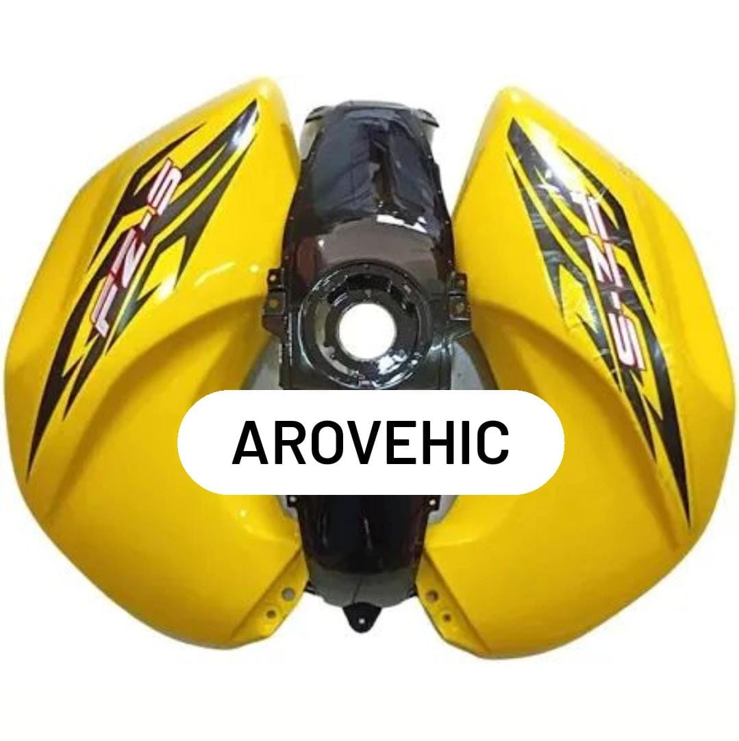 Tank Cover -yellow & Black -set of 3