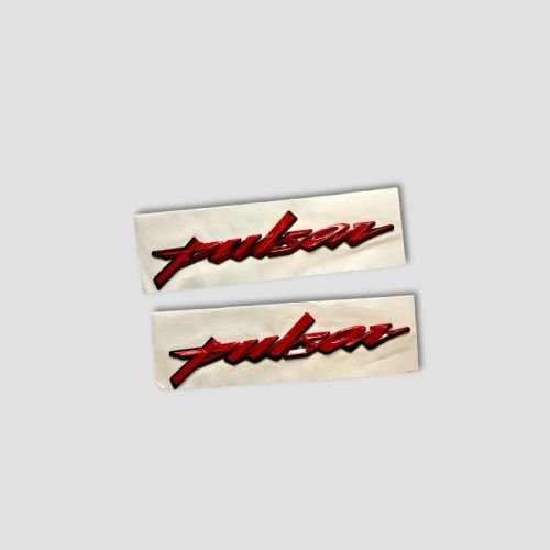 Tank Monogram Pulsar [Red] for Bajaj — motorcycle spare part Kenya