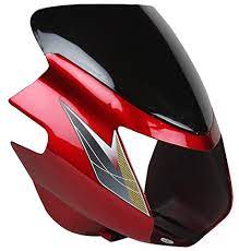 Visor Black and Red