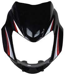 Visor Black and Red (First Quality)