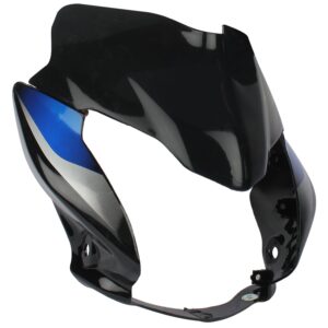 Visor Black & Blue for Bajaj Discover 125 St — motorcycle spare part Kenya