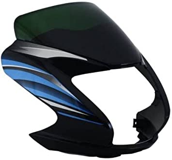 Visor Black & Blue Color (First Quality)