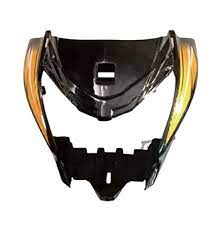 Visor Black with Golden Sticker (First Quality)