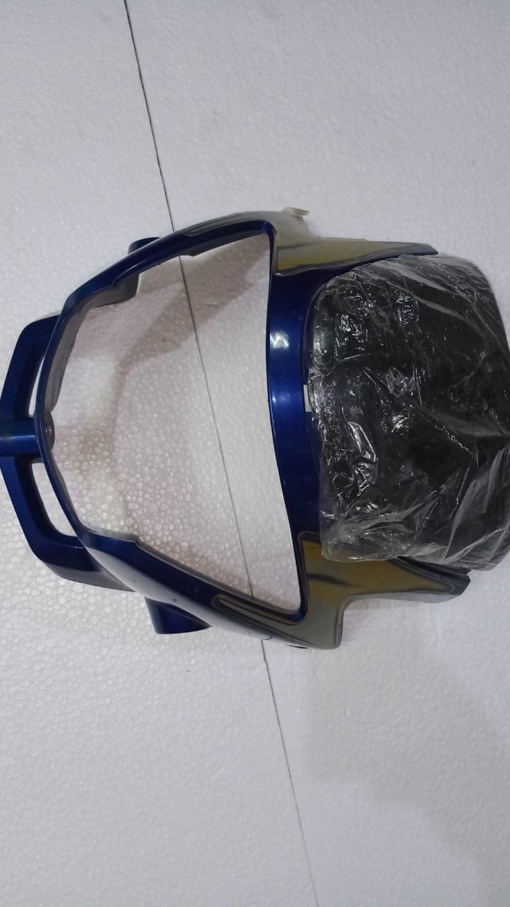 Visor Blue and Yellow Colour (First Quality)