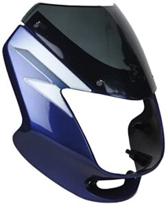 Visor Blue for Bajaj Platina Old — motorcycle spare part Kenya