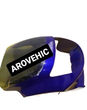 Visor Blue for Hero Cbz Old — motorcycle spare part Kenya
