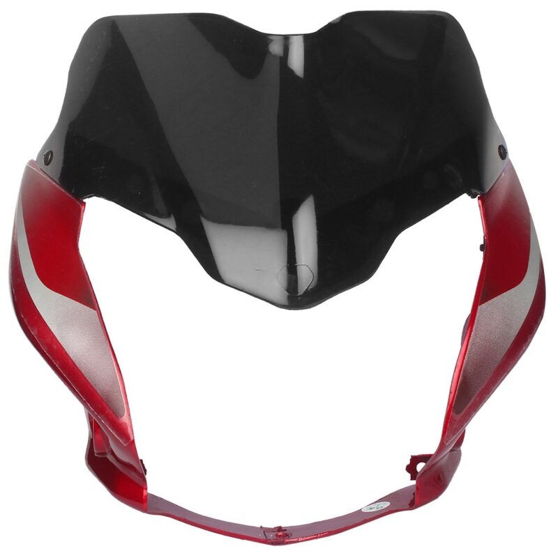 Visor Red & Silver