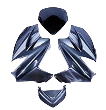 Visor Set Grey Colour
