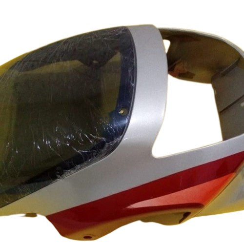 Visor Silver with Red Sticker (First Quality) for Hero Cbz Old — motorcycle spare part Kenya