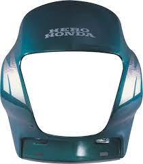 Visor Sky Blue White Sticker