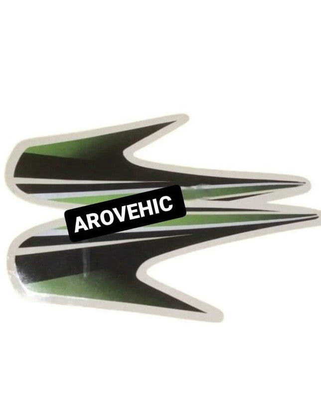 Visor Sticker Kit Parrot Green (First Quality)