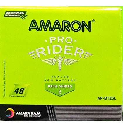 Z9 Amaron Battery with 4 Year Warranty for Yamaha Crux — motorcycle spare part Kenya